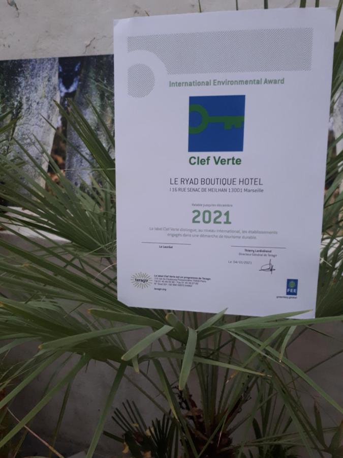 Le Ryad Boutique Hotel Marseille Bagian luar foto